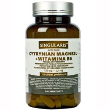 Singularis Elite Magnézium-citrát + B6 vitamin 120 tabletta vitamin és táplálékkiegészítő