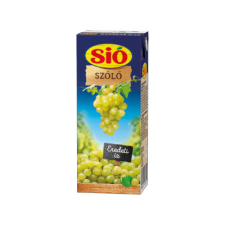 Sio-Eckes Kft. Sió 0,2l 12% Szőlő üdítő, ásványviz, gyümölcslé