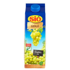 Sió Gyümölcsital, 12%, 1 l, SIÓ, szőlő üdítő, ásványviz, gyümölcslé
