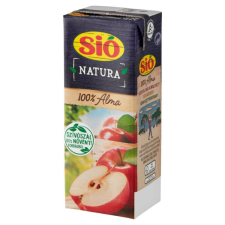 SIÓ GYÜMÖLCSITAL NATURA ALMA 100% 200ML üdítő, ásványviz, gyümölcslé