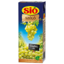 SIÓ GYÜMÖLCSITAL SZŐLŐ 12% 200ML üdítő, ásványviz, gyümölcslé