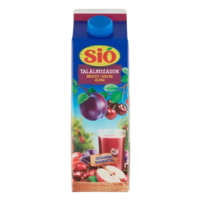 Sió Gyümölcslé SIÓ Rostos Meggy-Szilva-Alma 12% 1L üdítő, ásványviz, gyümölcslé