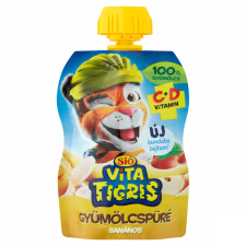 Sió Vitatigris alma-szőlő-banán gyümölcspüré 90 g üdítő, ásványviz, gyümölcslé