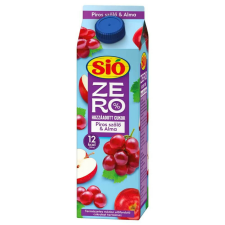 Sió Zero Pirosszőlő-alma gyümölcsital - 1 liter üdítő, ásványviz, gyümölcslé