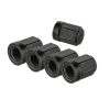 SIP Performance 1K készlet M8x1,25 mm hatszögletű anya, 10.9, acél, horganyzott, fekete galvanizált SIP Performance Motor alkatrészek Csavarok és alkatrészek