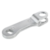 SIP Spareparts 235797 hátsó fékkar, Vespa T5, acél, horganyzott, ezüst SIP Spareparts  Futómű és fék alkatrészek Fékkarok