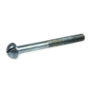 SIP Spareparts Hátsó lámpabúra csavar M3x32 mm, domború fej, egyenes vájat, acél, fekete, SIP SIP Spareparts Motor alkatrészek Csavarok és alkatrészek