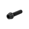 SIP Style M8x30 mm belső imbusz felni csavar, titán, fekete eloxált, Vespa ET2/ET4/LX/LXV/S/Primavera/Sprint 50-150 ccm-hez SIP Style Motor alkatrészek Csavarok és alkatrészek