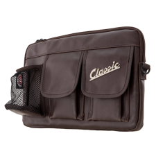 SIP Style SIP Classic kesztyűtartó táska Vespa-hoz, 360x210x30 mm, műbőr, sötétbarna SIP Style  Bicikli alkatrészek Kerékpáros kiegészítők Kerékpár kosarak és oldaltáskák kerékpár és kerékpáros felszerelés