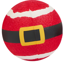  Sípoló Mikulás teniszlabda kutyáknak, 3 db-os készlet játék kutyáknak