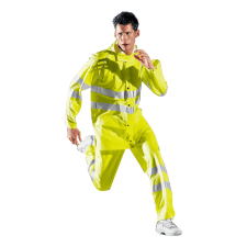 SIR SAFETY SYSTEM Glamour Jól láthatósági esőkabát (sárga, XL) láthatósági ruházat