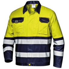 SIR SAFETY SYSTEM Mistral Jól láthatósági dzseki (sárga/kék, 50)