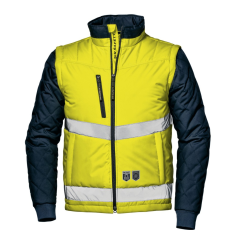 SIR SAFETY SYSTEM Sir Safety Sytem Driver Jól láthatósági pilótadzseki (sárga, 3XL)