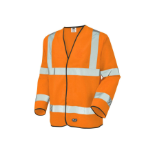 SIR SAFETY SYSTEM Space Jól láthatósági hosszú ujjú mellény (narancs, XL) láthatósági ruházat
