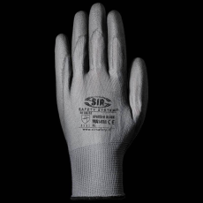 SIR SAFETY SYSTEM Spandex Black kesztyű