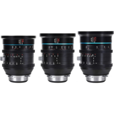 Sirui Jupiter 24mm+35mm+50mm Full-Frame Macro Cine objektívek + kemény tok (Canon EF) objektív