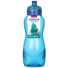 Sistema ® Hydrate™ Wave Twist ‘n’ Sip Kulacs, 600 ml, kék kulacs, kulacstartó