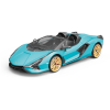 Siva Lamborghini Sian RC autó, 1:12, metálkék, proporcionális, RTR, LED, 2,4 GHz (50032)