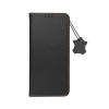 SIX Xiaomi Redmi Note 10 Pro tok, Kinyitható, Bőr, Kártyatartó, SIX SMART PRO, Fekete