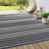  Sizal szőnyeg Szürke csíkos 80x150cm szőnyeg