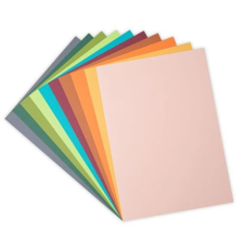 Sizzix Eclectic Colours Alapkarton A4 Cardstock (60 ív) decoupage papír