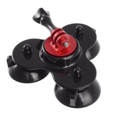 SJCAM Triple Suction Cup Mount Removable Black sportkamera kellék