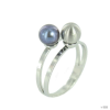 Skagen Női gyűrű ezüst gyöngy JRSB020 S8 Gr. 57 (18,1)