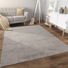  Skandináv Boho Geometriai mintás szürke szőnyeg 120x160 cm lakástextília