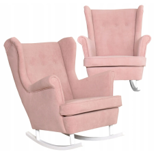  Skandináv Porrózsaszín Velúr Hintaszék A Hunter Family Furniture-Től bútor