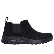  Skechers 100894 BBK kényelmes bebújós női bokacsizma női csizma, bakancs