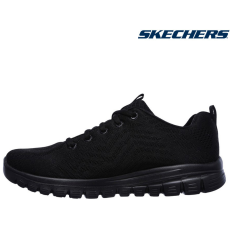 Skechers 12615 BBK divatos női sneaker