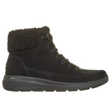 Skechers 144233 BBK női bőr bokacsizma - fűzős, ULTRA GO® párnázással női csizma, bakancs
