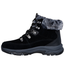 Skechers 167882 BLK vízlepergető női bokacipő női csizma, bakancs