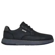 Skechers 205234 BLK vízlepergető férfi fűzős félcipő férfi cipő