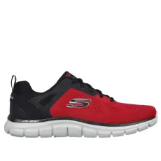 Skechers 232698 RDBK férfi fűzős vegán edzőcipő