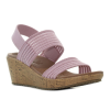 Skechers Beverlee - Sheer Luck rózsaszín női éktalpú szandál Méret:41