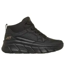 Skechers BOBS 117395 BBK női fűzős bokacipő, magasszárú sneaker