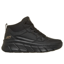 Skechers BOBS 117395 BBK női fűzős bokacipő, magasszárú sneaker női csizma, bakancs