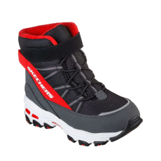 Skechers D` Lites fiúcsizma, fekete-piros, 28.5