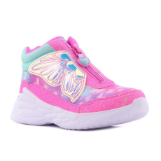 Skechers Dream Racer - Butterfly Express villogó rózsaszín gyerek cipő Méret:34