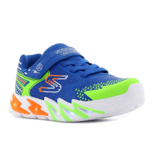 Skechers Flex - Glow Bolt villogó kék gyerek cipő Méret:33 gyerek cipő