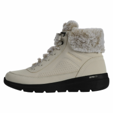Skechers Glacial Ultra - Mountain Muse 144199NTBK Női Csizma Bézs 35.5 női csizma, bakancs