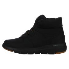 Skechers Glacial Ultra-trend csizma 144194BLK női fekete 36.5 női csizma, bakancs