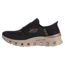 Skechers Glide-step Pro-radiant Stride 150438BKRG női sportcipő, fekete, 37 női cipő