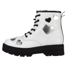 Skechers Gravlen Hi - Metalli 303409LWHT Gyerek Fehér Csizma 36 gyerek csizma, bakancs
