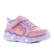Skechers Heart Lights - Retro Hearts villogó rózsaszín gyerek cipő Méret:33 gyerek cipő