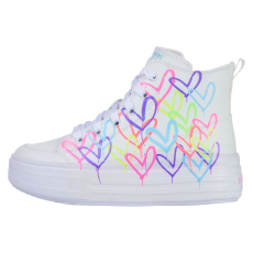 Skechers Hyperlift - Love Daz Boots 314075LWMLT Kids White 38