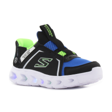 Skechers Hypno - Flash 2.0 - Brisk - Brights villogó fekete gyerek cipő Méret:37