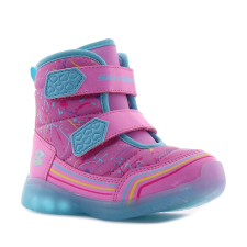 Skechers Illumi - Brights - Power Paint villogó rózsaszín baba csizma Méret:21 gyerek csizma, bakancs