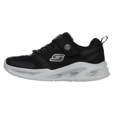 Skechers Meteor-lights 401675LBKGY gyerek sportcipő, fekete, 30